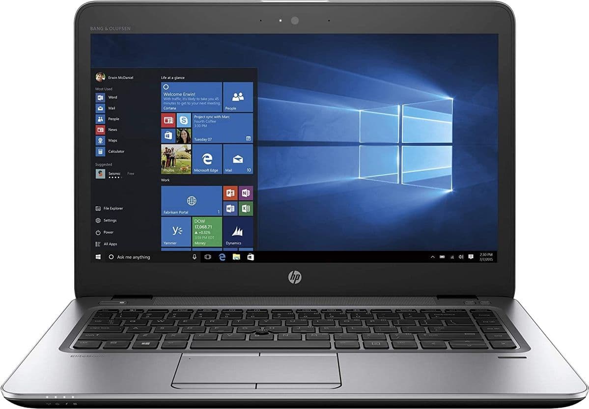HP EliteBook 840 G4 14" Core i5 8GB RAM 256GB SSD Renewed